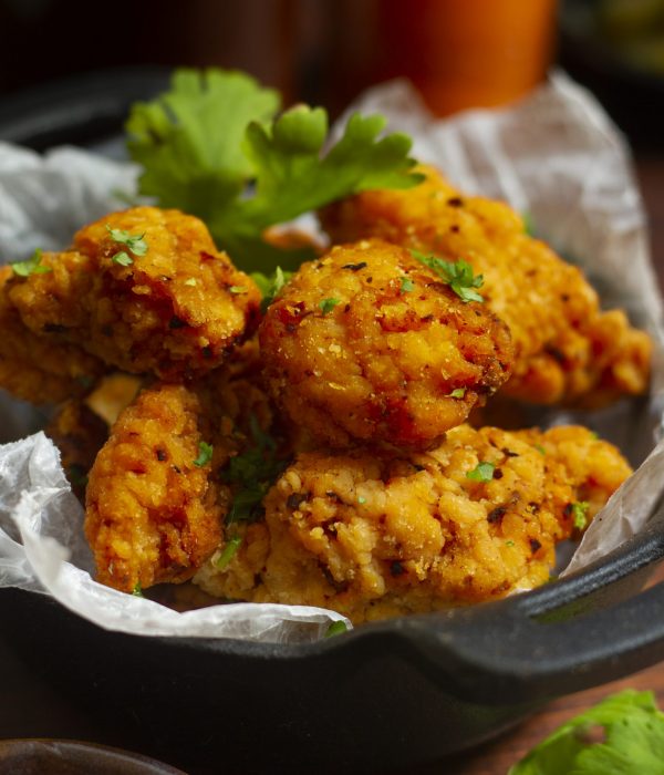high-angle-tasty-boneless-chicken-with-parsley